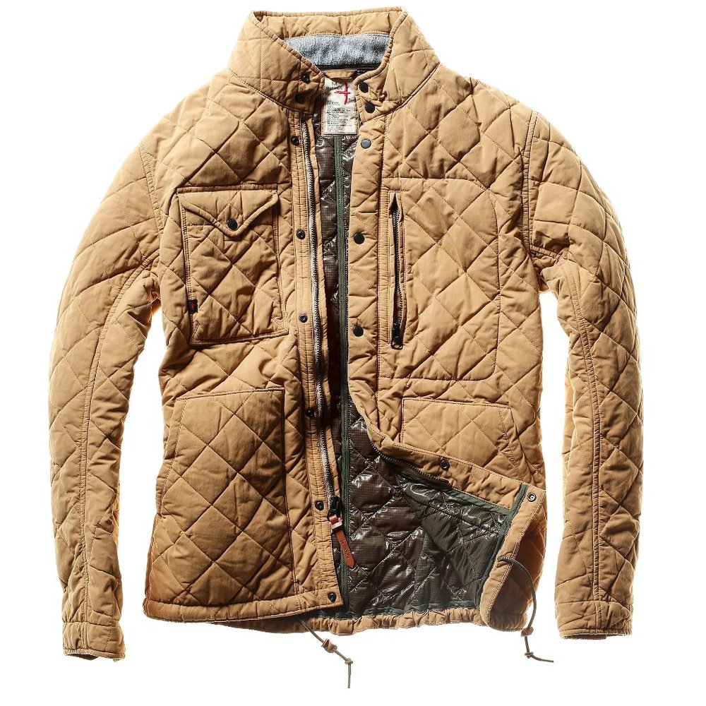 Relwen Quilted Insulated Tanker Small Camel